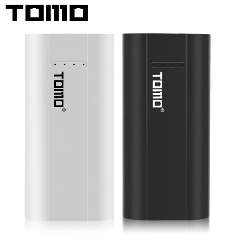 TOMO P2 USB Li-ion Intelligent Battery Charger DIY Mobile Power Bank Case Support Dual 18650 Batteries and Outputs for Phone