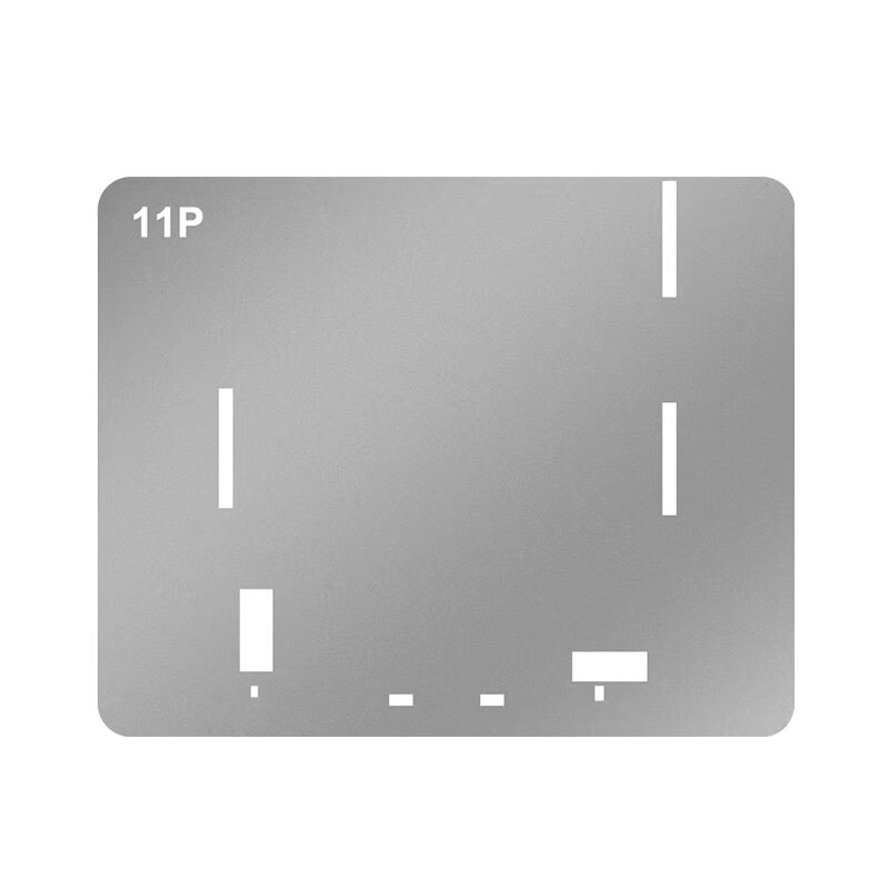 Screen protector stencil for iphone 11/11P/11PM/12/12P/12MINI/12PM/13/13MINI/13P/13PM Replacing LCD IC soldering heat shield: 11P