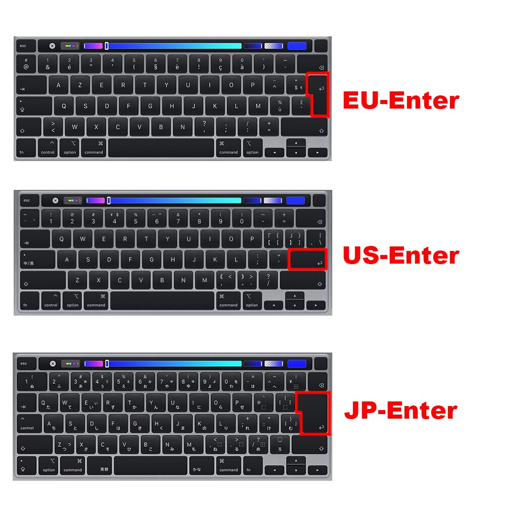 laptop keyboard cover macbook pro 16 inch A2141 Keyboard protective film Transparent keyboard cover For macbook pro 16