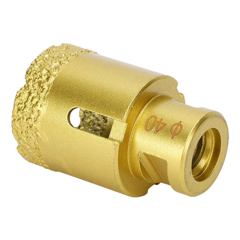 garden tools Work gloves Hole Saw Brazing Drill Bit Opener Drilling Marble Concrete Tools 40mm safety gloves