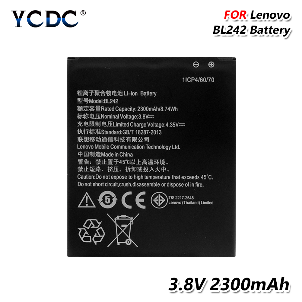 BL192-Batería de repuesto para teléfono móvil pila recargable de 3,7 V y 2000mAh para Lenovo A328, A328T, A526, A750, A529, A560, A680, A590: For Lenovo A6000