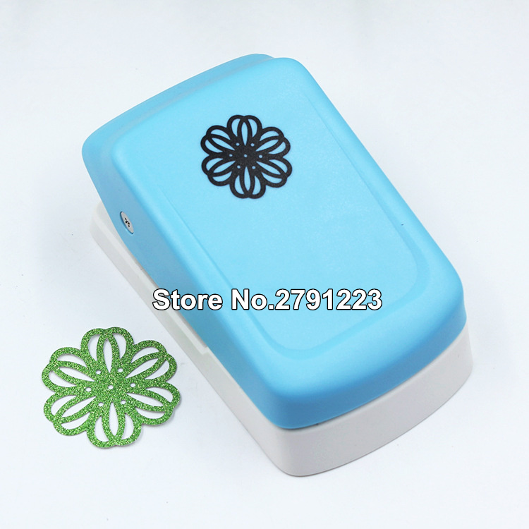Fancy punch Extra large hollow flower embossing punch scrapbook handmade device DIY paper cutter Craft