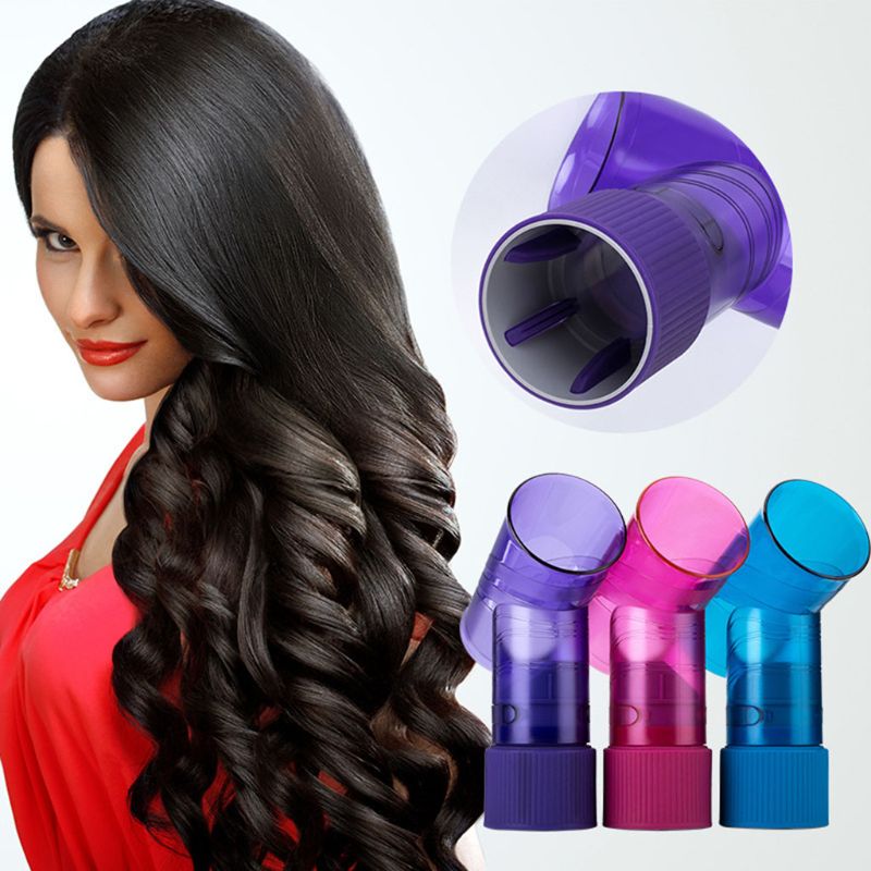 Air Curler Hair Dryer Diffuser Wind Spin Hair Curler Wavy Styling Tool ​Salon Supplies Dryer Attachment