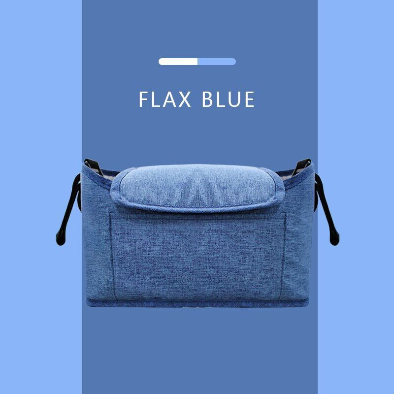 Wandelwagen Zak Kinderwagen Wandelwagen Organizer Kinderwagen Accessoires Kinderwagen Bekerhouder Cover Trolley Organizer Babies Accessoires: Blue