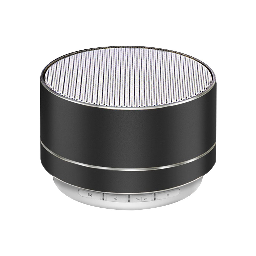 Altavoz de Metal A10 con Bluetooth, inalámbrico, portátil, Audio para coche, deslumbrante grieta, luces LED, Subwoofer, compatible con tarjeta TF, carga USB para PC: TRANSPARENT
