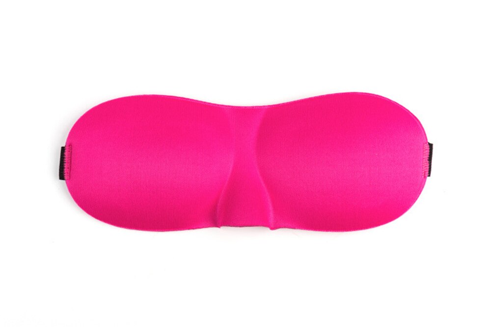 Oogmasker Slapen 3D Voor Slaap Oog Cover Shade Soft Travel Rest Eye Patch Band Blinddoeken Upgrade Voor Vrouwen Man: Rose Red