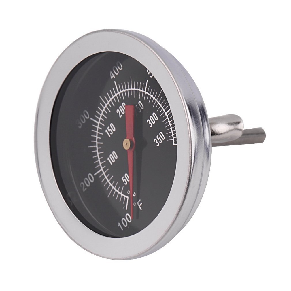 Rvs Bbq Smoker Pit Grill Bimetaal Thermometer Temp Gauge Met Dual Gage 500 Graden Koken Gereedschap