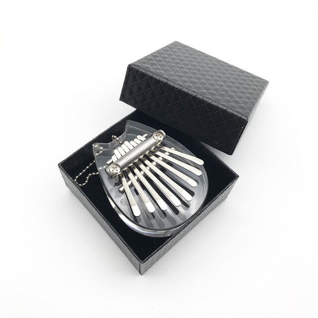 Musical Instrument Acrylic Thumb Piano Mbira Crystal Transparent 8 Keys Kalimba Musical Instrumentos Musicales: Totoro
