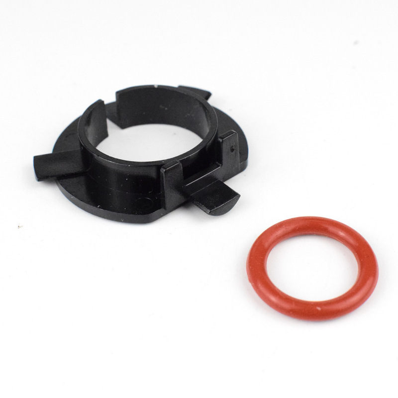 2PCS H7 LED Headlight Bulb Adapter Black Retainer Case for Hyundai Sonata Tucson h7 Adapter for Kia K4 K5 Sorento Headlights