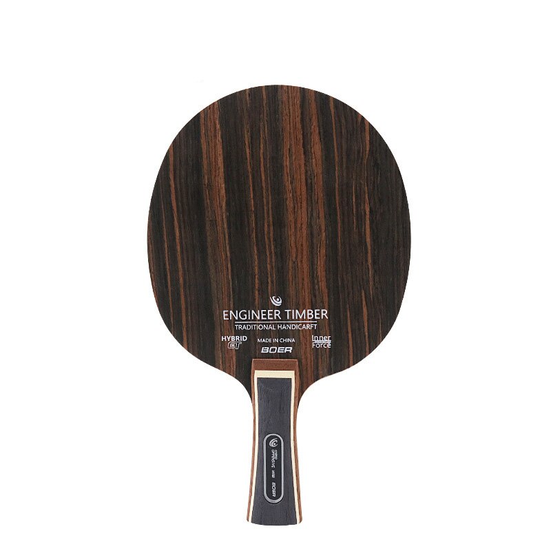 Pala de raqueta de tenis de mesa, 5 capas de madera + 2 capas de carbono, hoja de Ping Pong de alta velocidad para jugadores ofensivos de ataque rápido