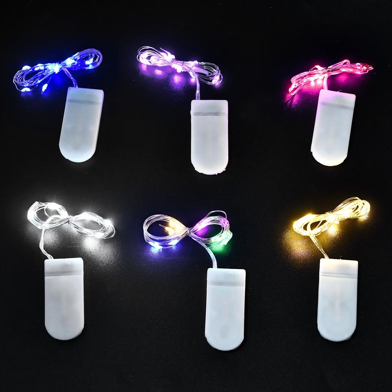 Guirlande lumineuse LED en fil de cuivre, 1/2/3M, étanche, batterie, pour bricolage, résine époxy, outils de moule, décoration de fête de noël et de mariage