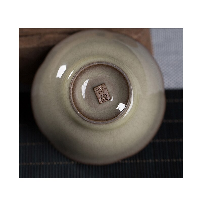 Chinese Handmade Ceramic Tea Cup, Kung Fu Tea Set, Vintage Style