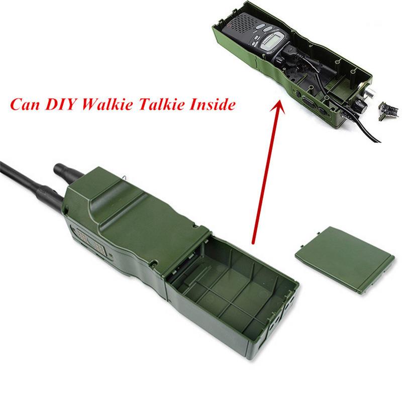 Talkie-walkie modèle sans fonction joueur accessoires de décoration en plein air CS équipement stratégique exquis robuste Interphone