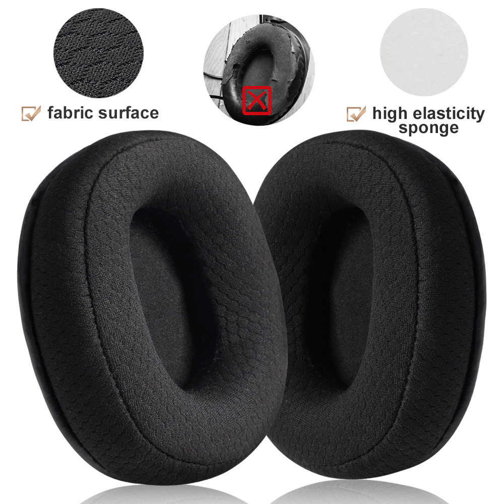 Earphone pads For Havit H2002D/E H2008D VOROTEX replacement Earpads headphones Earmuffs Mesh cloth Memory Covers Sponge Protein: Olive