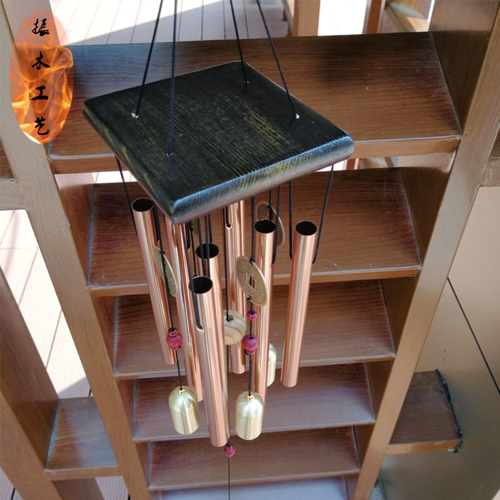 Metal Wind Chimes Hanging Decoration Amazing Addition Windchime Bells for Home Decor Garden Outdoors Backyard Patio