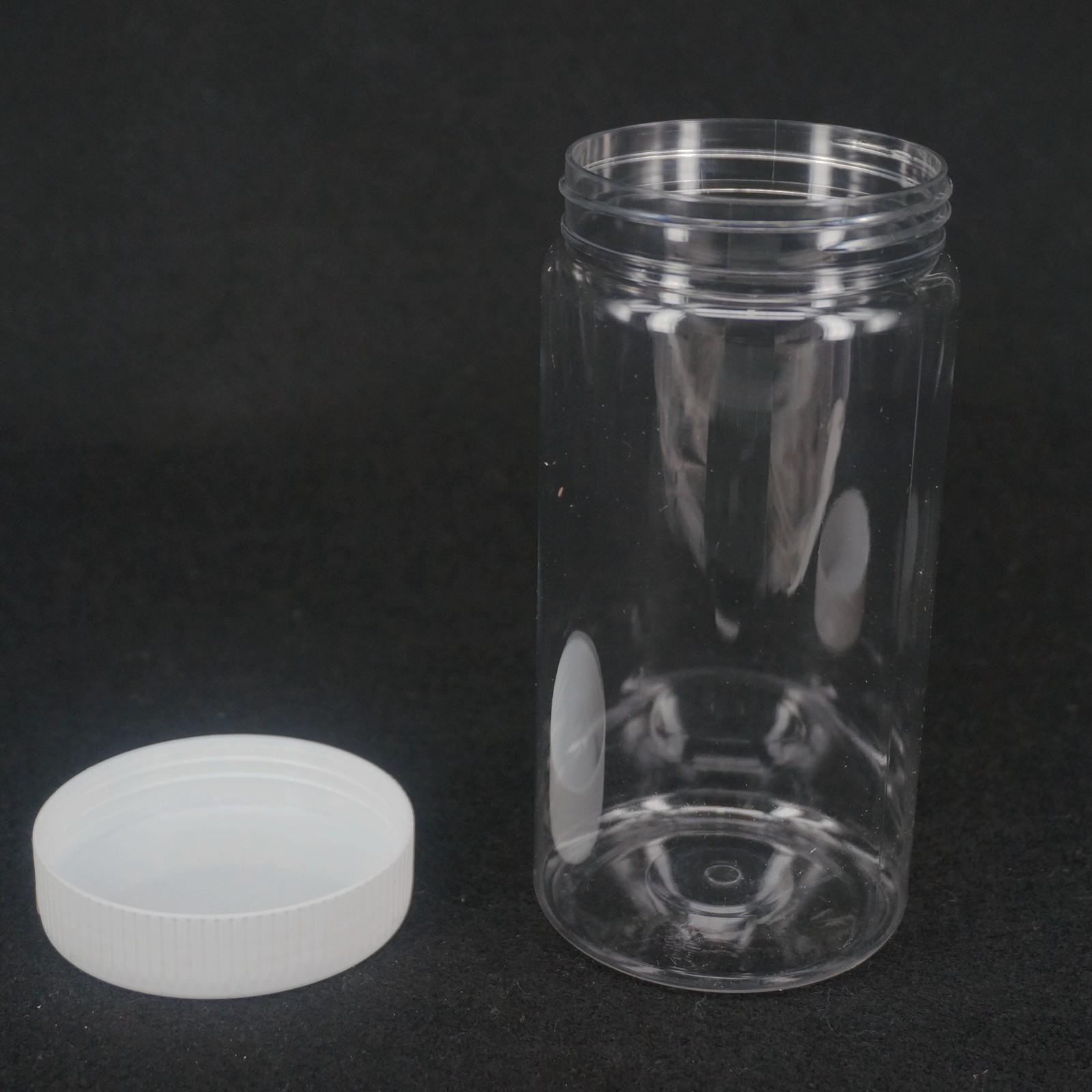 Othmro 500 Ml Kunststoff-Flaschen - Braune Laborflaschen Mit Schraubverschluss