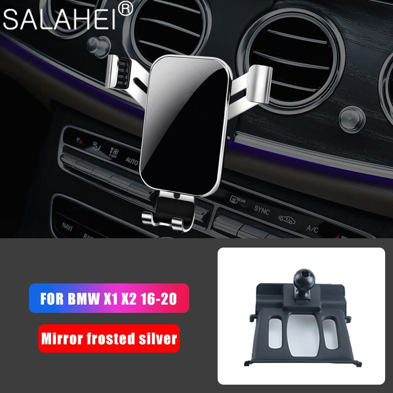 Car Gravity Phone Holder For BMW X1 X2 X3 X4 X5 X6 X7 G01 G02 F48 F39 Mobile Smartphone Bracket Special Mount Support