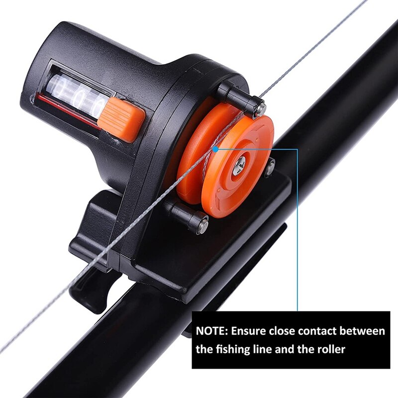 Portable Fishing Line Depth Finder Counter Fishing Tool Tackle Length Gauge Tackle Tool 0-999M