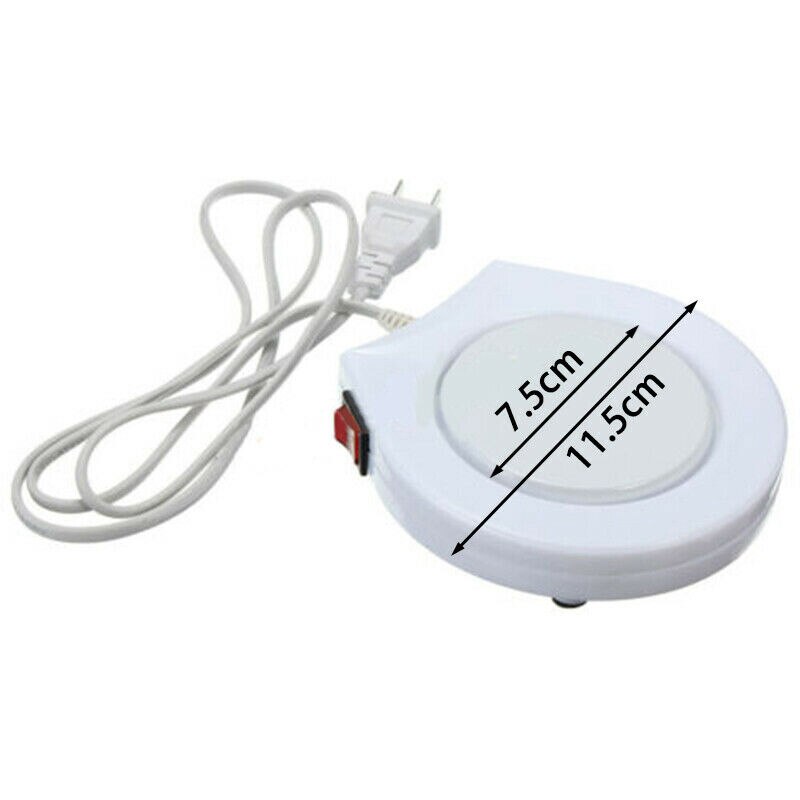 220V Electric Tea Coffee Rapid Mug Heat Warmer Heater Drinks Beverage Cup Stainless Steel Cup Mugs