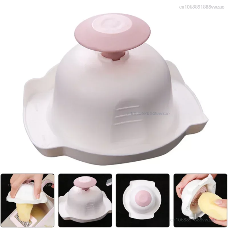 Kjøkkenfingerholder skjærebeskyttelse mat potetgitter bølgeskjæring for håndbeskytter rivjern grønnsakssikkerhet skjærebeskyttelse