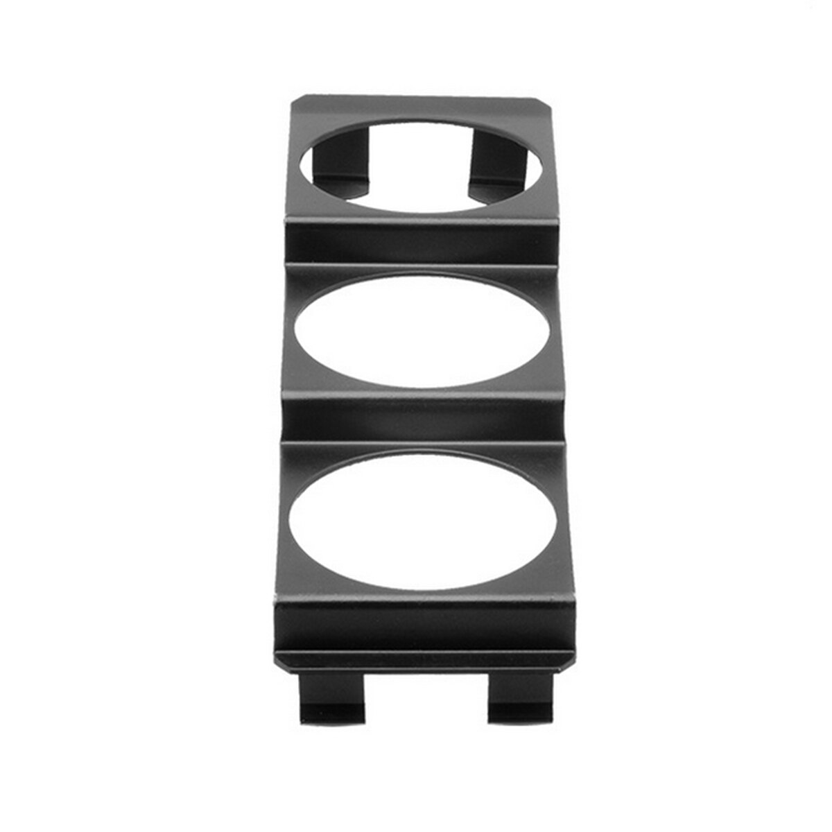 52mm 2 "trippelhåls mätarhållare pod / panel stereo radio tre mätare i instrumentbräda enkel din gauge trim för 12v bilar