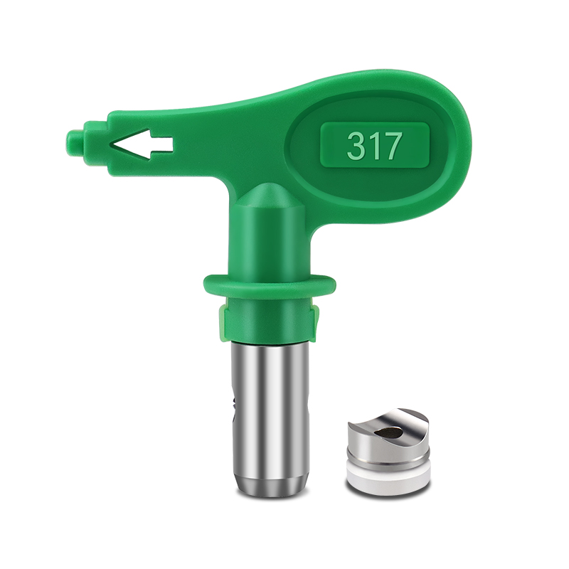 1-pack omkeerbaar spuittipmondstuk voor airless verfspuitpistolen en airless spuitmachine