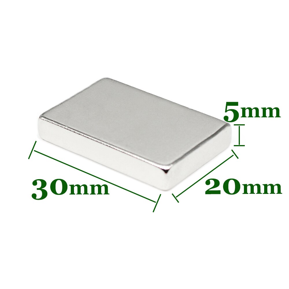 Kit 5 Peças Imã Neodímio Potente Bloco Magnético N35 16 X 10 X 2 Mm Pequeno Super Forte - Foto 10