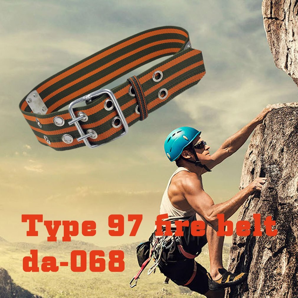 Fire Working Safety Waist Belt Fire Waist Strap Harness Safety Waist Climbing Self-Rescue Life-Saving Waist Safty Belt