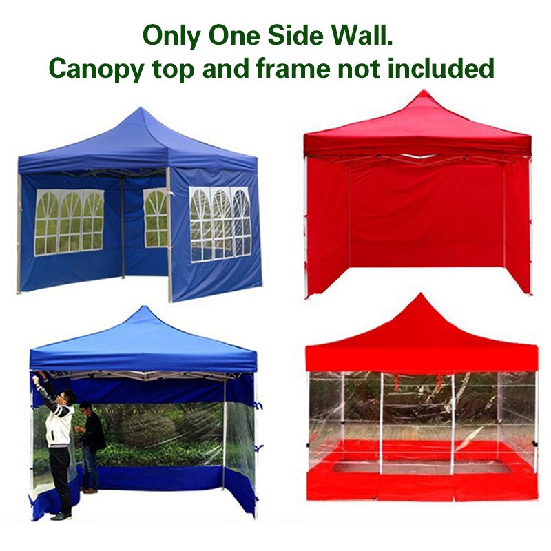 1PC 3 Styles Waterproof Oxford Cloth Tents Rainproof Canopy Only Side Wall Without Canopy Top Gazebo Accessories Outdoor Tools