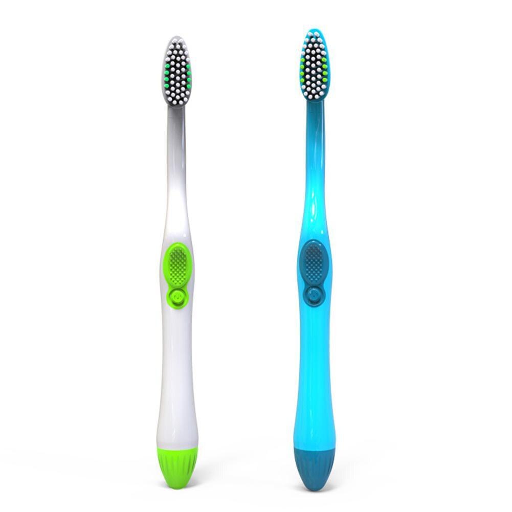 Electric Toothbrush Cross Action Dual Rotation Vibration Adult Rechargeable Waterproof Toothbrush With Soft Brush