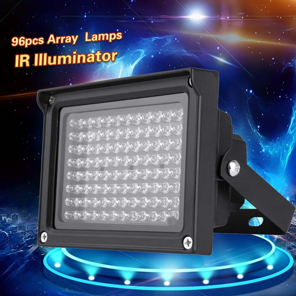 96 Leds Ir Illuminator Array Infrarood Lampen Nachtzicht Outdoor Waterdichte Cctv Vullen Licht Voor Cctv Camera