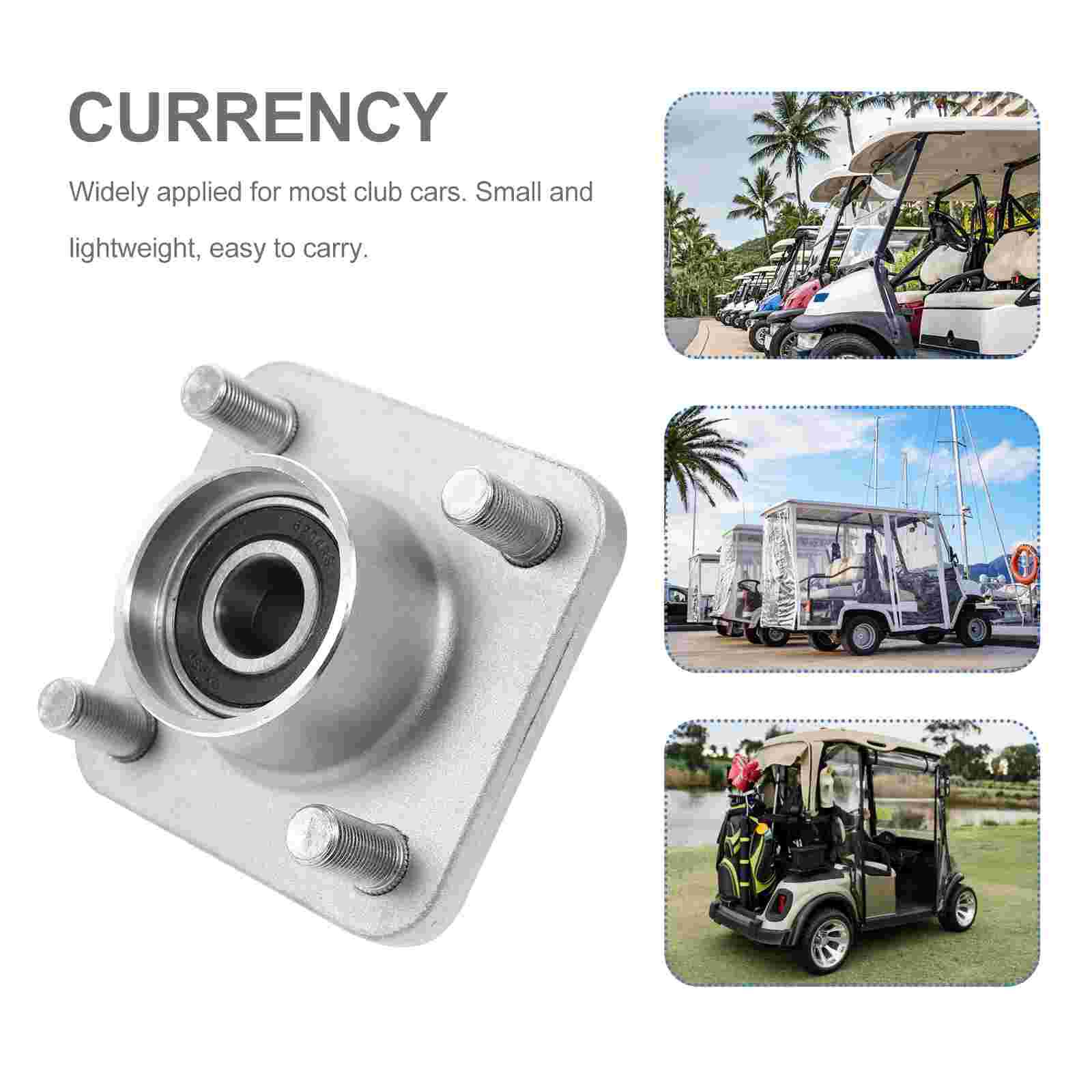 1pc Lightweight Durable Front Wheel Hub Assembly Club Car for Friends Co-worker