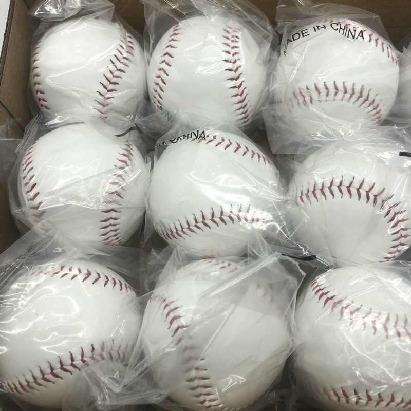 5PCS Baseballs Softballs Soft Safety Ball Training Solid Ball Throwing Practice Baseballs For Men Softball