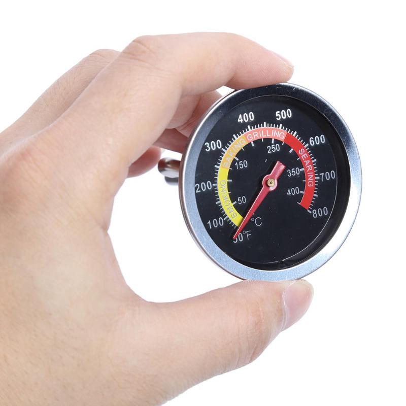 Koken Thermometer Barbecue Kachel Thermometer Bbq Rvs Temperatuur Meten Instrumenten 0 Tot 1000 Graden Celsius