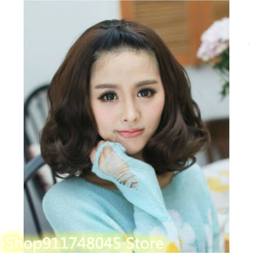Half wig extension medium EX1/ready stock