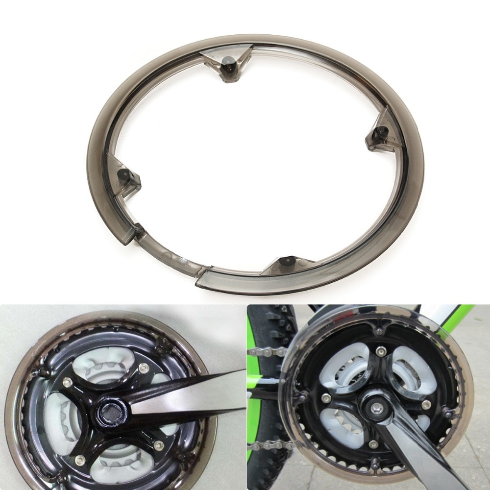 Outerdo muovinen mtb-maastopyörän hammaslevyn suojasuojus kevyelle pyöräilykampisarjalle 42- hampaiselle polkupyörän kammelle