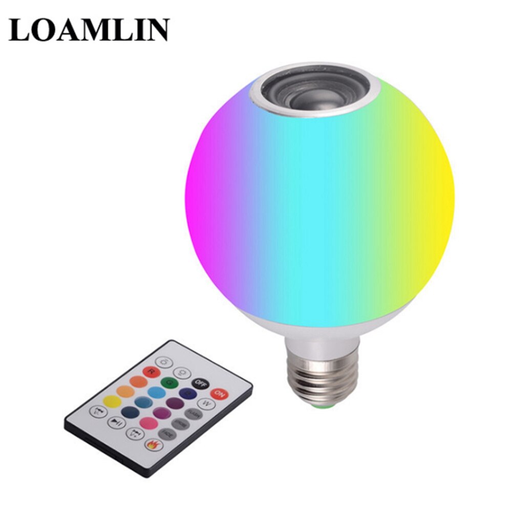 E27 RGBW LED Bluetooth Kleur Veranderende Magische Lamp Smart Licht Lamp 220V 110V Met RGB + Wit Remote