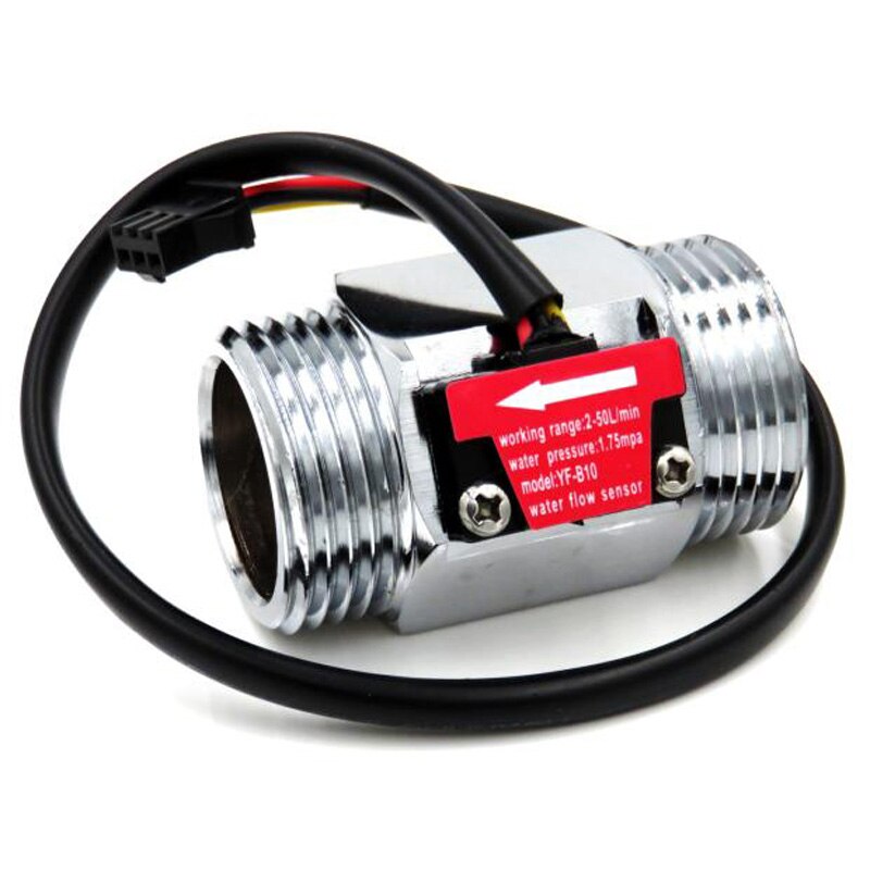 1 Inch Water Flow Hall Sensor Switch Flow Meter DN25 Voor Industriële Turbine Flowmeter Water Flow Sensor 7V-24V