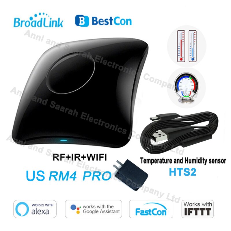 Broadlink RM4 Profi Rm4C Mini Universal- Intelligente Fernbedienung Clever Heimat HTS2 Temperatur Feuchtigkeit Sensor Für iOS Android