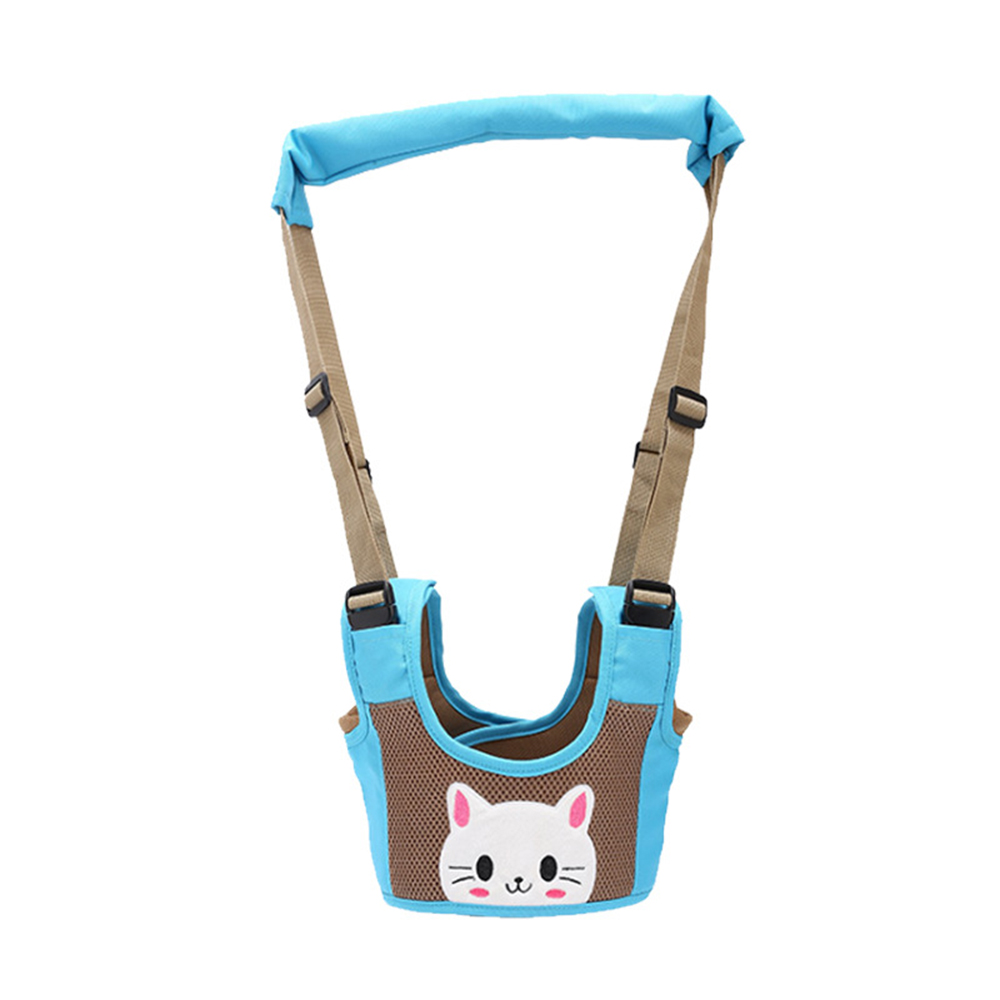 Baby Walker Toddler Harness Assistant backpack Leash for Children Kids strap Learning Walking Baby Belt Child Safety Reins: Blue