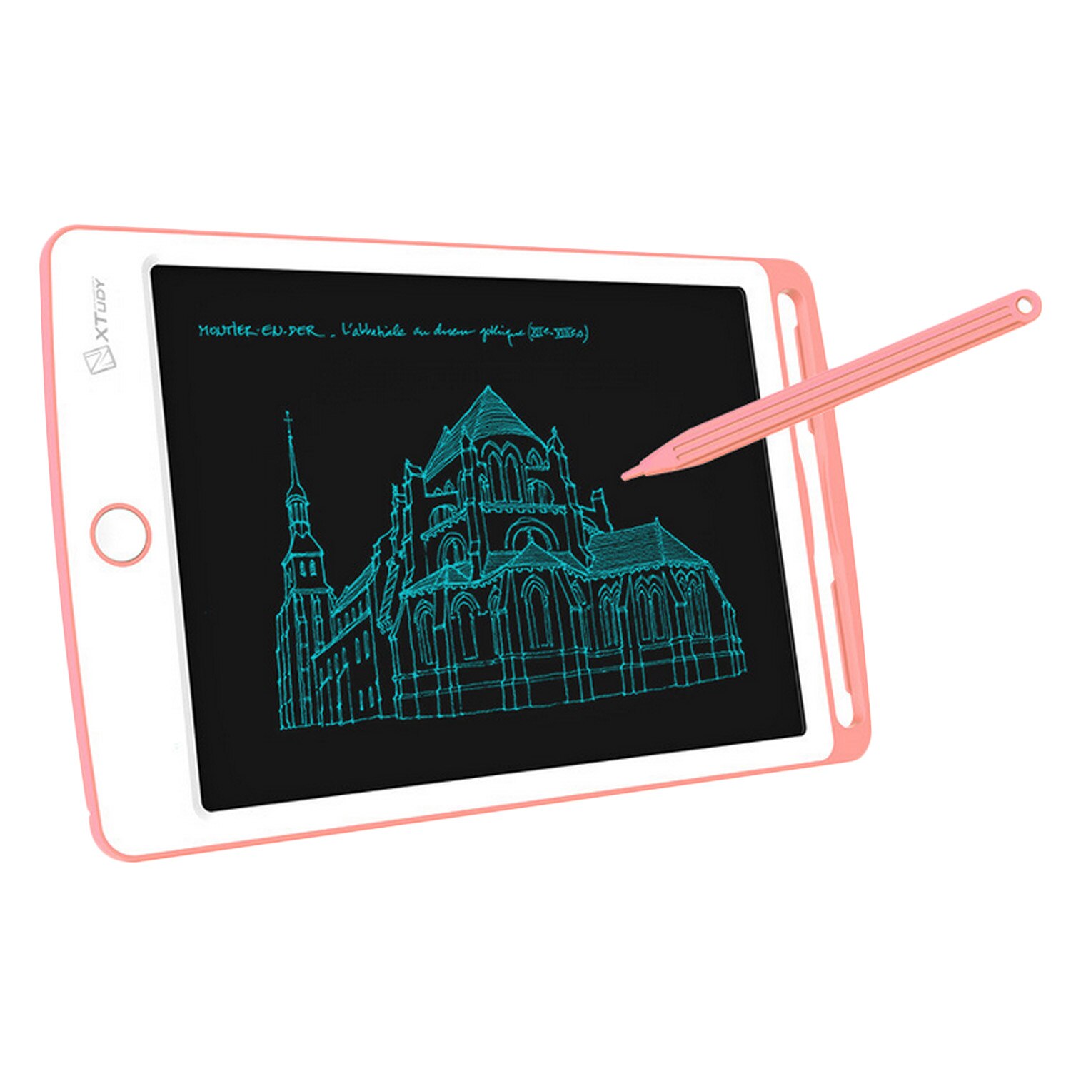 Elisona 8.5 inch LCD Elektronische Schrijven Drawing Tablet Board voor Kinderen Kids Volwassenen Home School Kantoorbenodigdheden: Pink