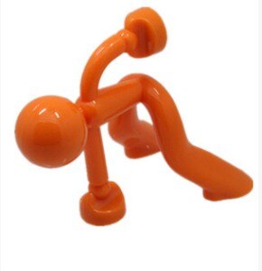 Sjov magnetisk mand fantastisk magnet nøgle holde: Orange