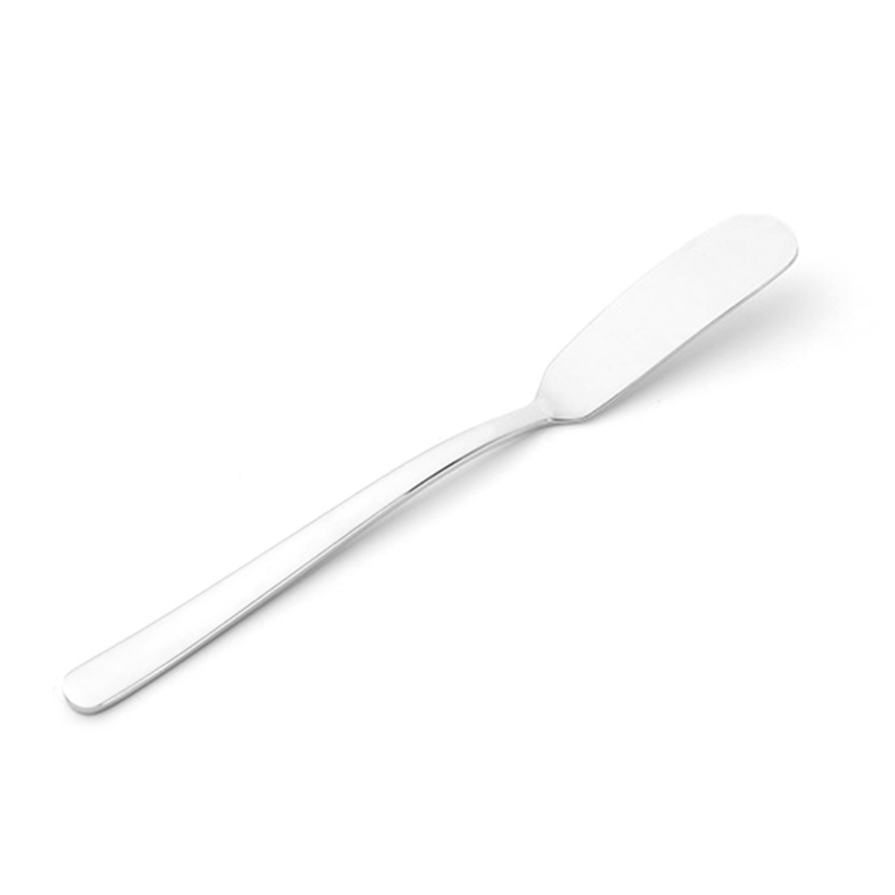 Rostfritt stål smörknivskärare spatel efterrättsspridare skrapa bakverk spatlar bakning bakning rostat bröd frukost verktyg knivar: Rostfritt stål