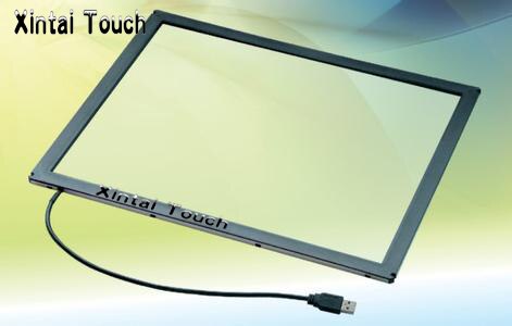 ! 17&quot; 2 points multi Infrared USB laptop touch screen kit, IR Touch Frame Panel, 4:3 fromat - IR Touch Panel with Glass