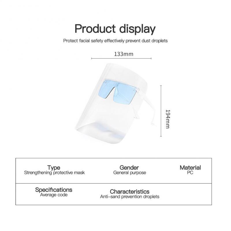 Mitlfuny Unisex Sunglasses Grunge Glasses Wide Oversized Frame Hat Eyewear Anti-Peeping Travel Use Party Driving d Prote