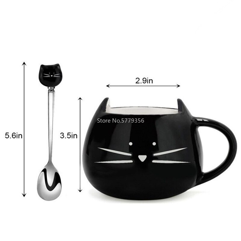 Ceramic Cute Cat Mugs Lovers Coffee Mug Tea Milk Cups