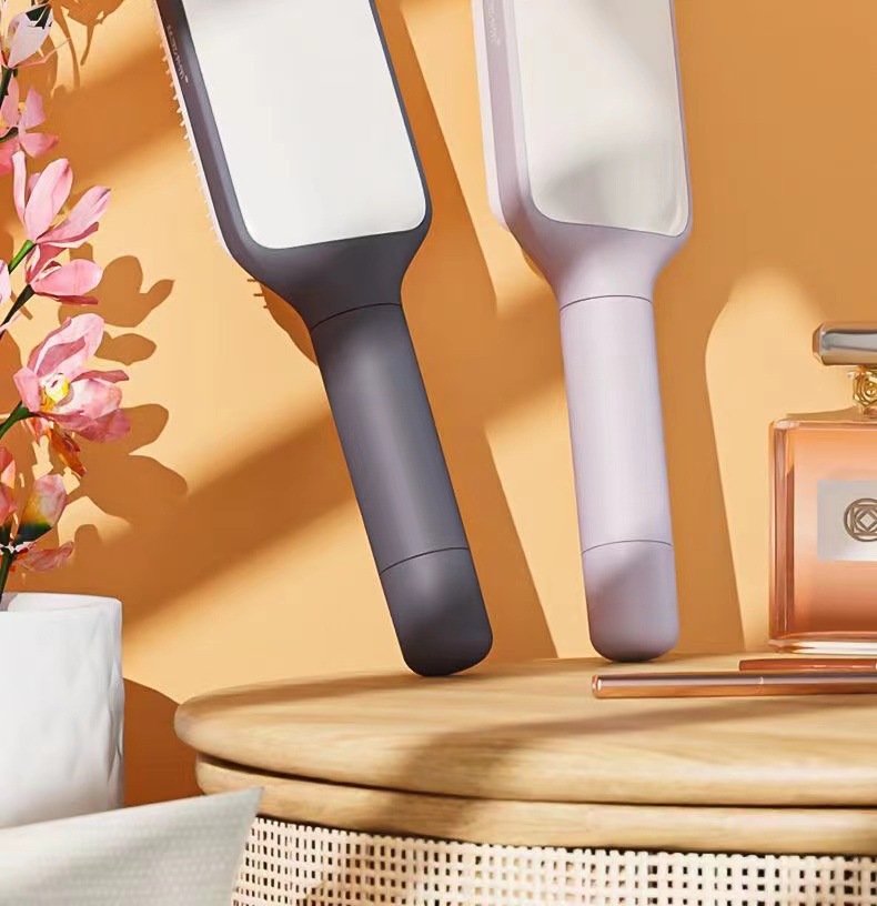 202419 -brosse à cheveux autonettoyante pour femmes, brosse à cheveux, nettoyage à une touche, perte de cheveux, Airbag, peigne de Massage du cuir chevelu, brosse à cheveux antistatique