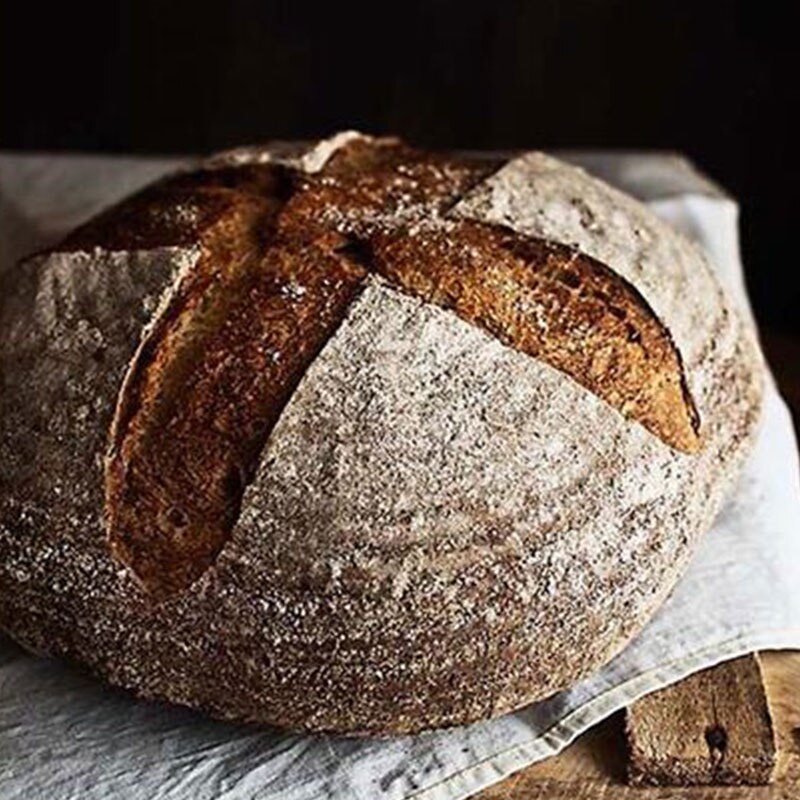 Kitchen Concise Oval Shape Bread Practicla Durable Easy Clean Eco-friendly Rattan Basket