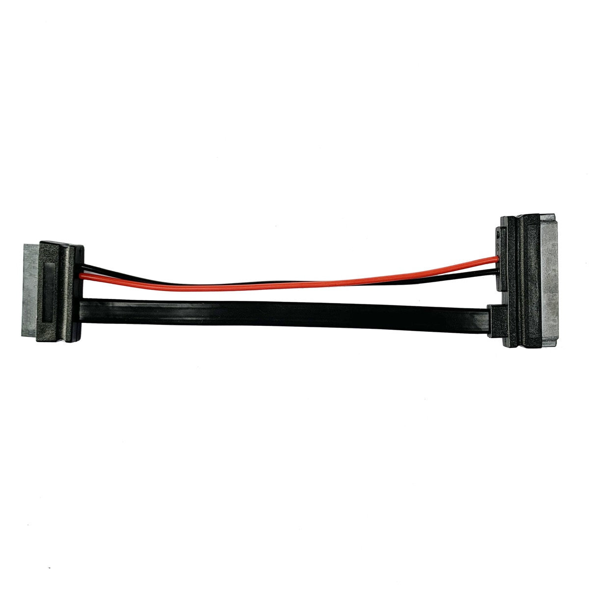 Frist Link 6 inches Slimline 13 pin SATA Male to 22 Pin SATA Female Cable Adapter-SATAIII cable