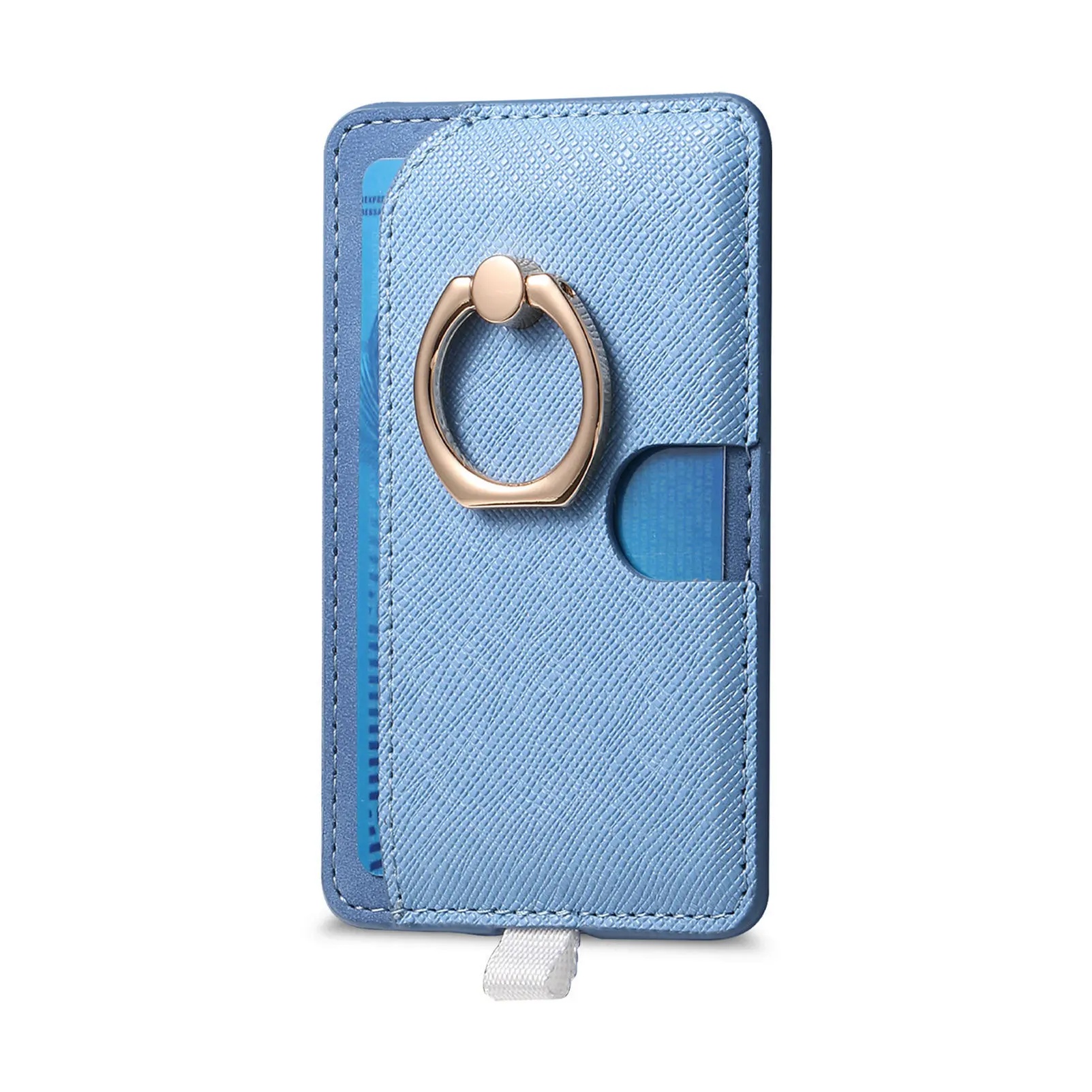 Magnetic Magsafe Card Holder Wallet Simple Ring Storage for Cards Credit Cards Debit Cards Easy Access: green